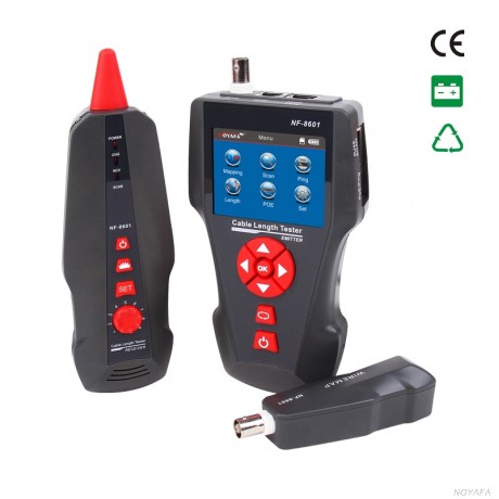 New NF-8601 Multi-functional Network Cable Tester LCD Cable length Tester Breakpoint Tester