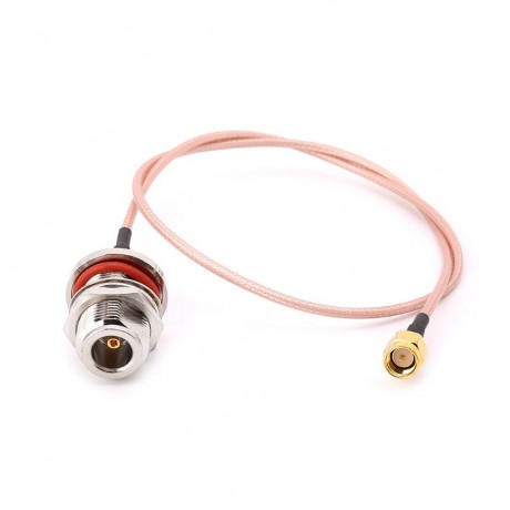 50cm N Female Bulkhead To SMA Male Plug RG316 Pigtail Cable RF Coaxial Cables Jumper Cable