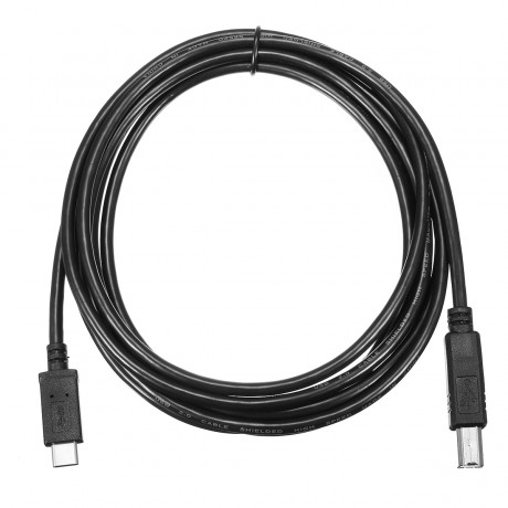 Black USB 3.1 Type-B to Type-C USB Cable Extension Cable 3m for 3D Printer