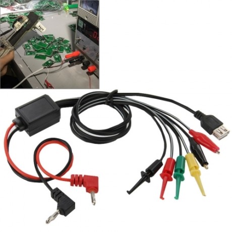 Mobile Phone Repair Power Test Interface Cable with USB Output Interface Cable