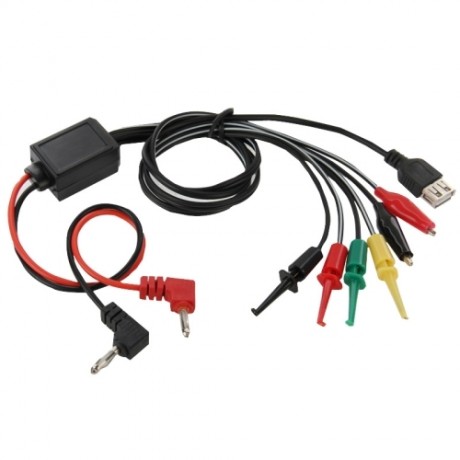 Mobile Phone Repair Power Test Interface Cable with USB Output Interface Cable