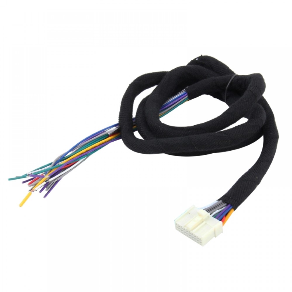 Universal Car Radio Stereo Ampplified DSP Extension Cable Wg Harness, Cable Length: 1.5m