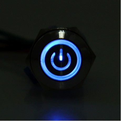 Five Plugs Car Power Switch with Cable, Cable Length: 18cm (Blue)