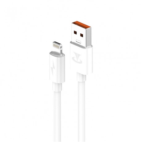 Teclast 1.2m USB to 8 Pin Fast Charging Cable Data Cable (White)