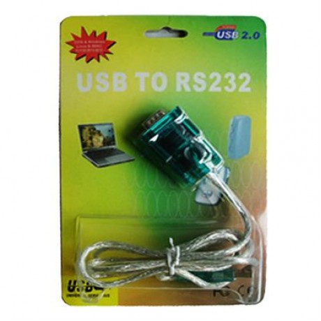 USB to RS232 Cable, With One IC