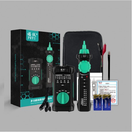  FY8169 Multi-function Network Cable Tester Line Finder Detector Telephone Cable Anti-interference