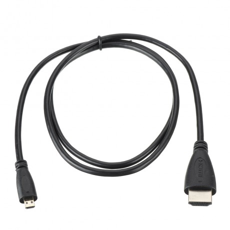 Micro HDMI to HDMI HD Cable 1 Meter Data Conversion Display Cable