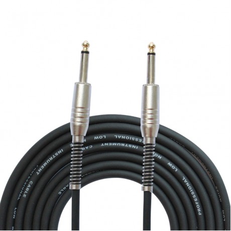 FW-24 3m Guitar Cable 6.5mm Jack Audio Cable for Guitar Mixer Amplifier Bass